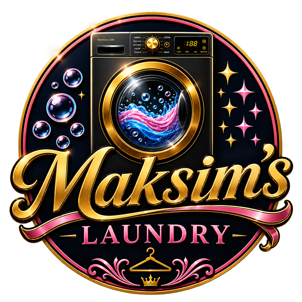 Maksimslaundry Logo Png