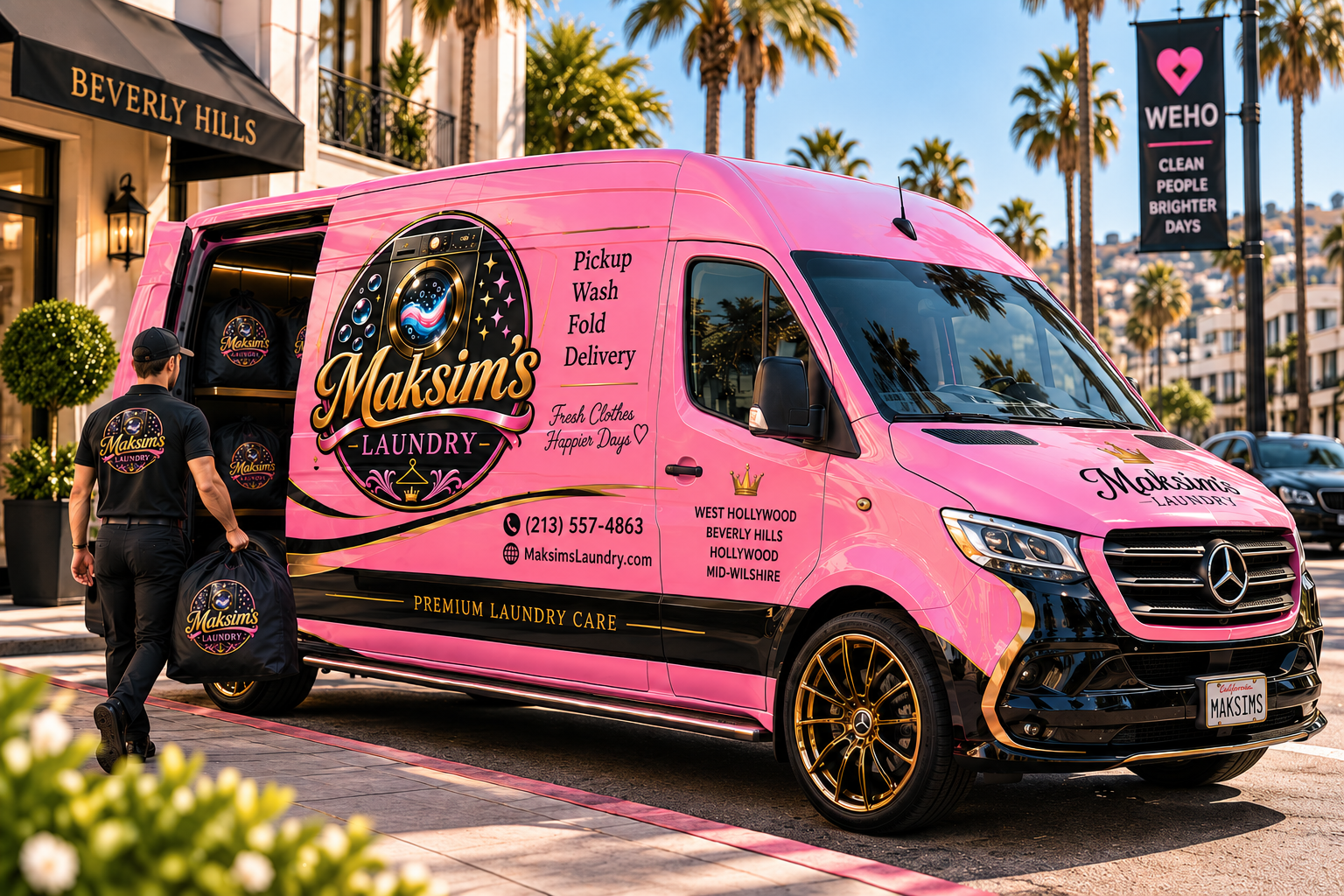 Pinkvan Fullview Parked Maksim